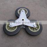 Solid 6 Inch Six Wheel Ladder for Hand Trolley Climbing Stairs thumbnail-3