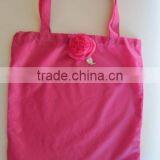 Rose Nylon Foldable Eco Storage Reusable Tote Housewife Shopping Bags thumbnail-2