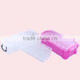 Muti-Function PP Clear Plastic Tool Box With Handle thumbnail-2