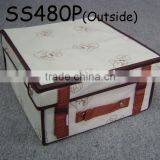 Printed Non-woven Storage Box thumbnail-1