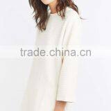 Best Selling Women 100% Polyester White Sweatshirt for Sale thumbnail-2