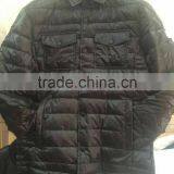 Mens Down Jacket High Quality Export Middle East Warm and Wearbale Anti-eletricity Comfortable Guanghzou Warehouse Stock 2017 thumbnail-3