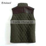 Fashion Design Fleece Custom Men Winter Warm Vest thumbnail-2