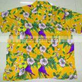 Bright Color Macau Parrot Print Hawaiian Shirts thumbnail-6