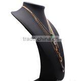 Multilayer Chain With Turquoise Pendant Unisex Costume Necklace Accessories thumbnail-3