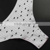 Stock Summer Style White Heart Print Cotton Underwear Women Everyday Women's Thongs Intimates Women Briefs Sey Panties Girls Bri thumbnail-6