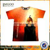 2016 Hot Selling T-shirts With Amazing Patterns Mens Custom Halloween Party Clothing Wholesale Sublimation Printing Apparel thumbnail-5