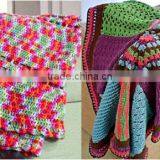 2017 High Quality Soft Hand Crochet Blanket thumbnail-5