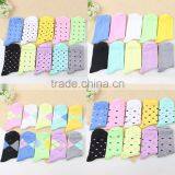 Zm21803a Candy Color Women Ankle Socks Wholesale Ladies Horiery thumbnail-2