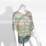 2015 High Fashion Short Sleeve Woman Knitwear Summer thumbnail-1