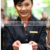 China Supplier Customized Hotel Staff Cotton Housekeeper Uniform thumbnail-5
