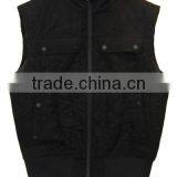 2014-2015 Men Leather Biker Vest Leather Vest Cooling thumbnail-6