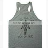 Gym Stringer Tank Top Men Bodybuilding Clothing and Fitness Mens Sleeveless Shirt Sports Vests Cotton Singlets Muscle Tops thumbnail-3