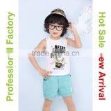 Sunny Printing Design Short Sleeve Children Summer Clothes thumbnail-3