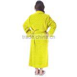Wholesale Printed Knee Length Delicates Robe thumbnail-3