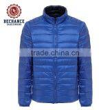 OEM Service Men Ultra Light Black Winter Down Jacket Packable Lightweight Coat Short Outwear PQ401 thumbnail-1