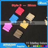 Blue Metal Aglet Tips for Trainer Sneaker Shoe Lace - High Quality DIY Repair Replacement Ends 11 Colors Choices - Accept Custom thumbnail-5