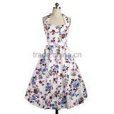 Walson Womens Ladies New Floral Vintage 1950s Rockabilly Party Prom Tea Dress thumbnail-3