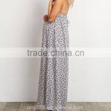 Sexy Women Plus Size Clothing Floral Embroidery Maternity Maxi Dress thumbnail-2