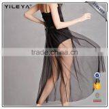 2017 Sexy Summer Women Beach Lace Sheer Mesh Lace Beach Dress Manufacturer thumbnail-1