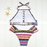 Polyester Bikini Different Size for Choice & Padded Blue Girls Swimwear 59377 thumbnail-2