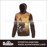 Wholesale Custom Design Funny Hoody Sublimation Cheap Polyester Sweatshirts thumbnail-1