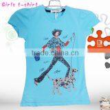 2014 Summer New Fashiopn Girl t Shirts Printed Designs thumbnail-1