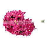 Terylene Artificial Flower Decoration Millinery Fuchsia 12.0cm(4 6/8"), 2 Bundles thumbnail-1