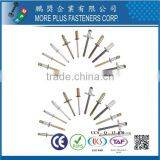 Made in Taiwan Manufacturer Aluminum DIN Open End Blind Rivet thumbnail-2