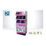 Vamishing 350g CCNB Cardboard Pallet Full Color Display , POP Corrugated Display For Tea