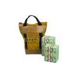 Customized offset screen Printing Satchel Locking Money Bank bag / pouch