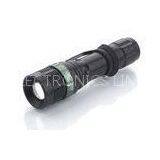 Portable Durable Zoom Aluminum Cree LED Flashlight With Clip , 5W
