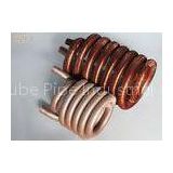 Pool / Spa Water Pumps Finned Tube Coils / Roll Forming Process Fin Coil