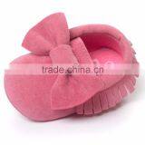 0-18month Toddler Shoes Cute Baby Girls Shoes Pink Suede Material M7031710 thumbnail-1