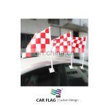 Custom Cheap Hanging Car Flag Holder Wholesale thumbnail-1