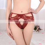 Cheap Hipster Lace Briefs Sexy Night Panties Open Crotch Underwear thumbnail-2