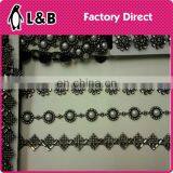 2015 Fashion Design Plastic Rhinestone Banding Trimming Garment Accessory
