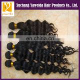 genuine raw unprocessed virgin 5A loose deep wave brazilian human hair extension