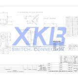 Pin Type 6.0x6.0 Side Operation With Bracket, Strength Can Be Customized Tact Switch thumbnail-2