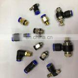 Copper Threaded Straight Joints, Tracheal Push-in Fittings, Pneumatic Components thumbnail-3