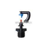 PP plastic 180 degree rotating refractive agriculture water irrigation sprinkler system