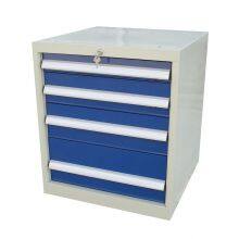 Heavy Duty Double Door Drawer Maintenance Workshop Hardware Tool Cabinet Worktable Storage Cabinet Parts Cabinet thumbnail-3