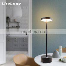 Mordern Idea Desiner Hotel Restaurant Home Black Table Lamps Touch Led Desk Light