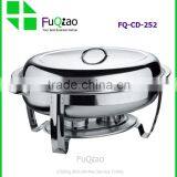 Hot Sale Stainless Steel Roll Top Buffet Chafing Dish for Hotel thumbnail-1