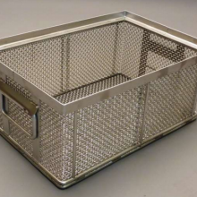 Ultrasonic Cleaning Baskets Wire mesh basket