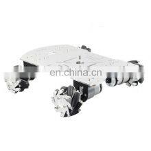Unfinished 4WD Load Capacity 10-15KG Mecanum Robot Car Smart Car Chassis Kit w/ 60mm Omni Wheels thumbnail-1