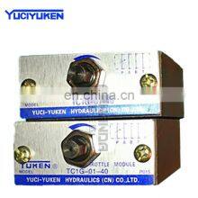 YUCI-YUKEN Superimposed Throttle Valve TC1G/TC2G-01-40 Original Warranty for 1 Year thumbnail-2