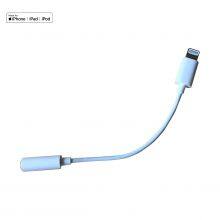Original MFi Certified Lightning to 3.5mm Headphone Jack Adapter Earphone Converter for Iphone 7/8/X thumbnail-3
