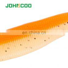 JOHNCOO 65mm 2.1g Fishing Lure Soft Bait T Tail Soft Worm Swimbait Soft Plastic Lure thumbnail-3