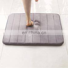 Modern Purple Quick Absorbent Ultra Soft Luxury Unique Non Slip Grey Bathroom Rugs Set thumbnail-5